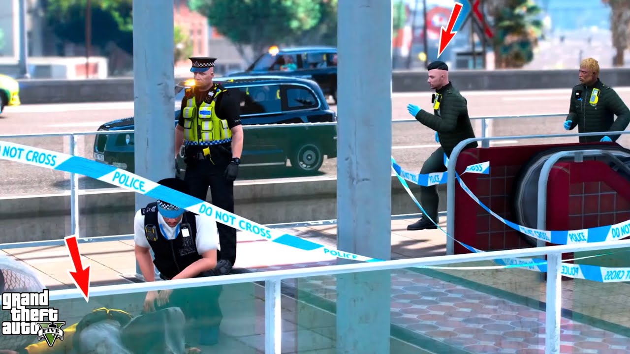 STABBING At STATION… | London Met Police - GTA 5 LSPDFR #69