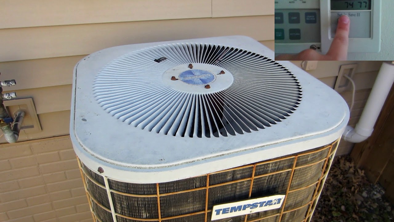 First Startup of my 1995 Tempstar Air conditioner for 2020!
