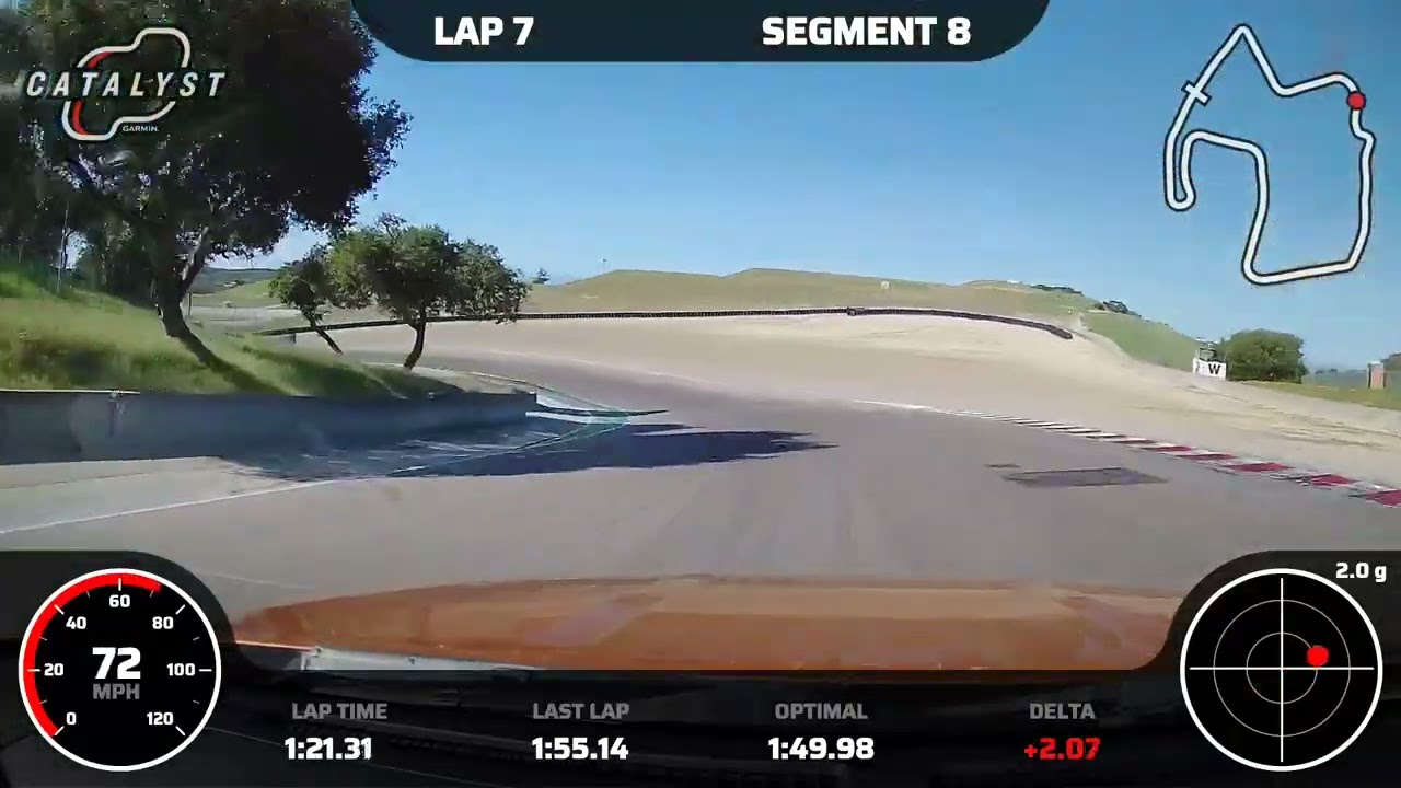 Return to Laguna Seca - 350Z