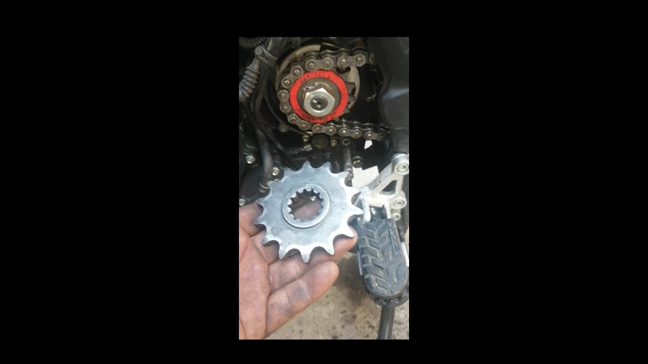 cambio piñón de 14 a 15 Benelli TRK 502x