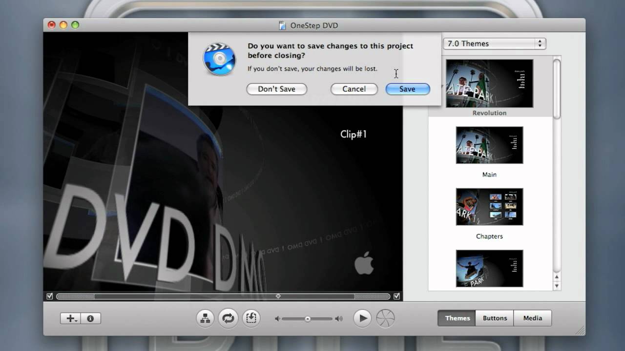 iMovie to iDVD