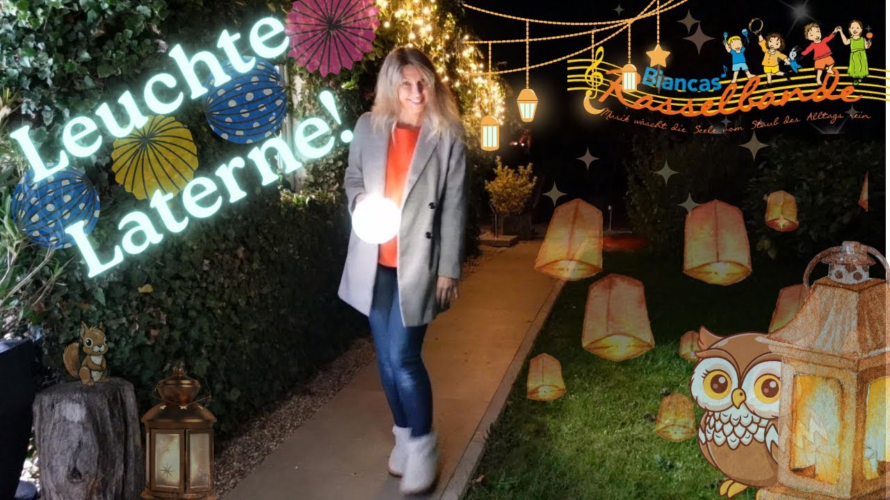 Leuchte Laterne🍁👭  - Sprechen und lernen durch Singen❤️🙋‍♂️😍