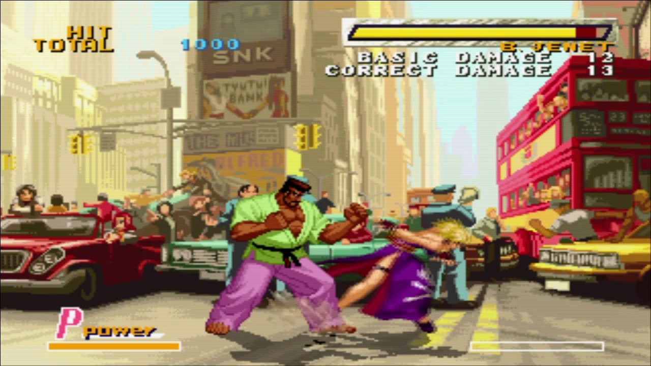 Garou Mark of the wolves combo video