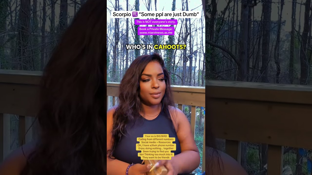 Scorpio ♏️ Tarot Reading 