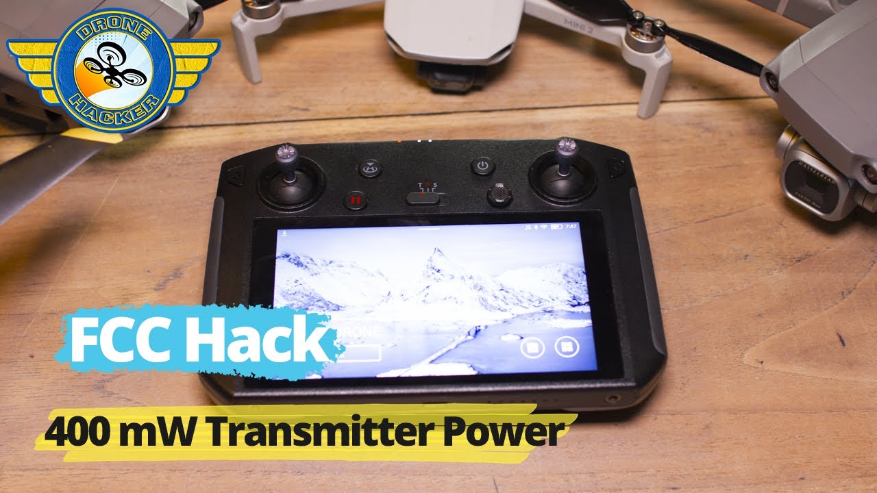 FCC Hacked DJI Smart Controller | Works with 3 DJI apps | Permanent hack