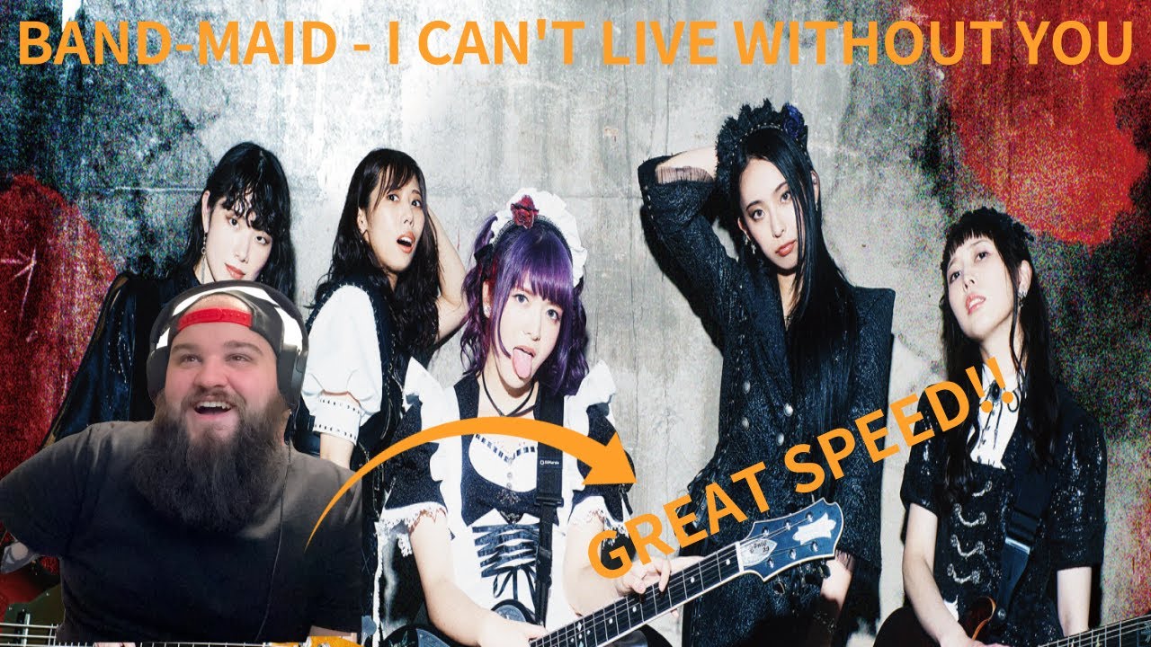 Band Maid - I Can't Live Without You | I love Saiki's voice! {Reaction}