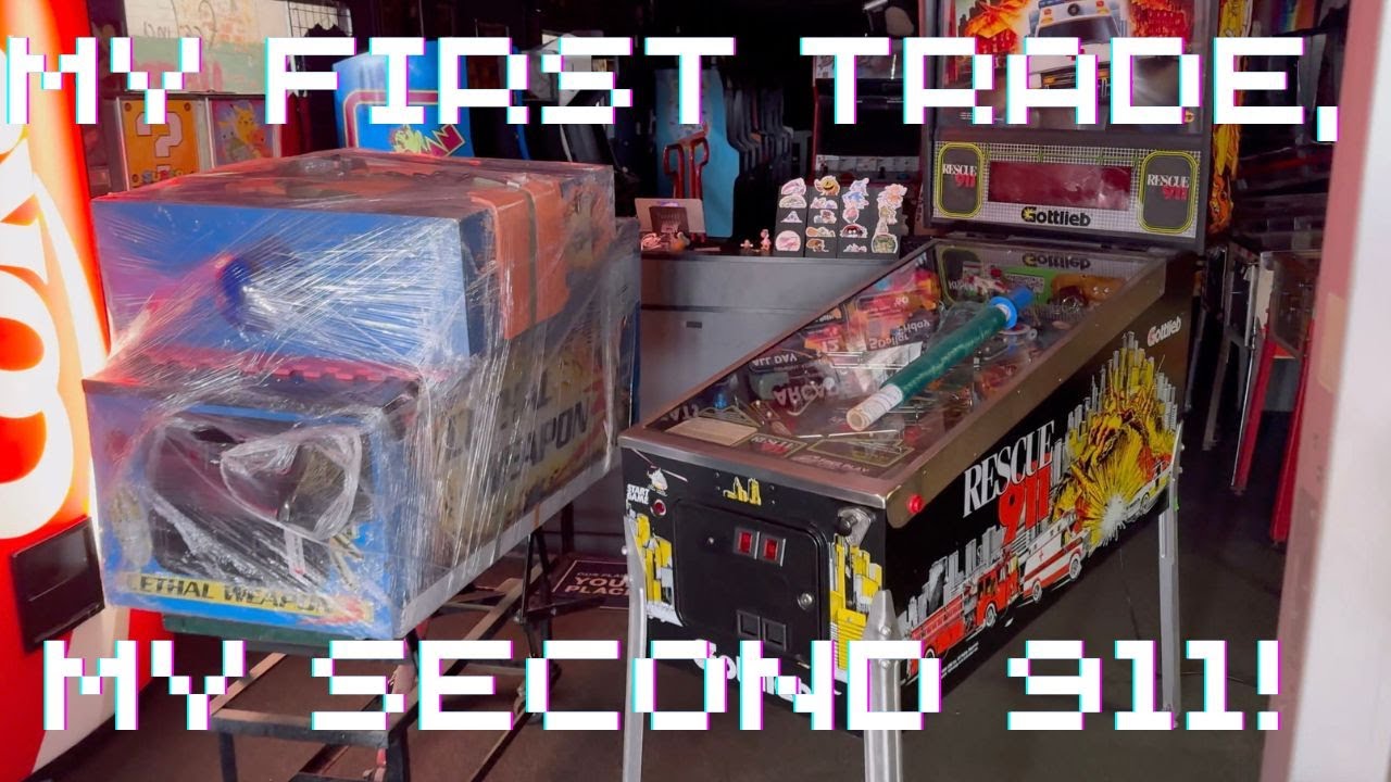 Trading My Lethal Weapon 3 for ANOTHER Rescue 911!? Pinball Delivery and Pickup Trip