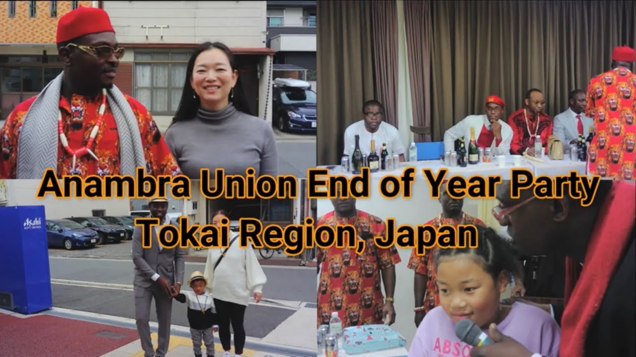 Anambra Union End of Year Party in Japan | The Igbo People |Nigerians living in Japan