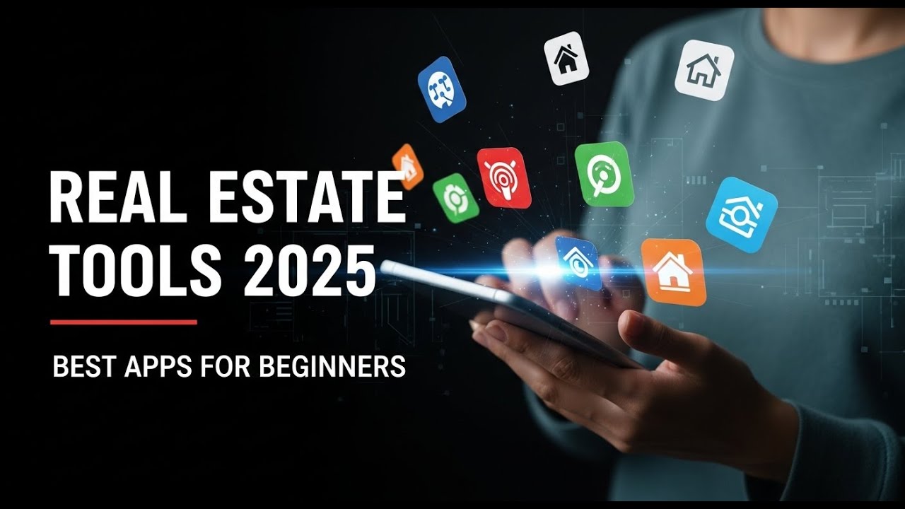Best Real Estate Apps & Tools for Beginners in 2025