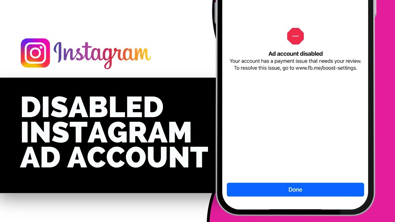 How to Fix Disabled Instagram Ad Account (Full Guide)