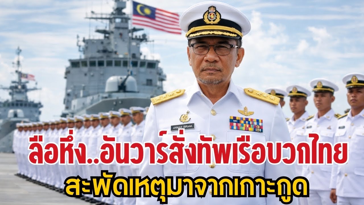 ไว้ใจมาเลเซียไม่ได้ซะแล้ว..หลังเตรียมทัพเรือจ่อเข้าไทย