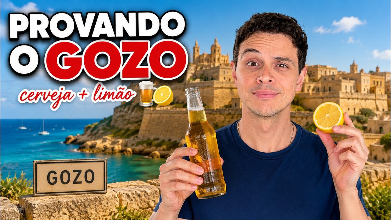 Minha Primeira Vez na Ilha de Gozo! E foi MUITO BOM