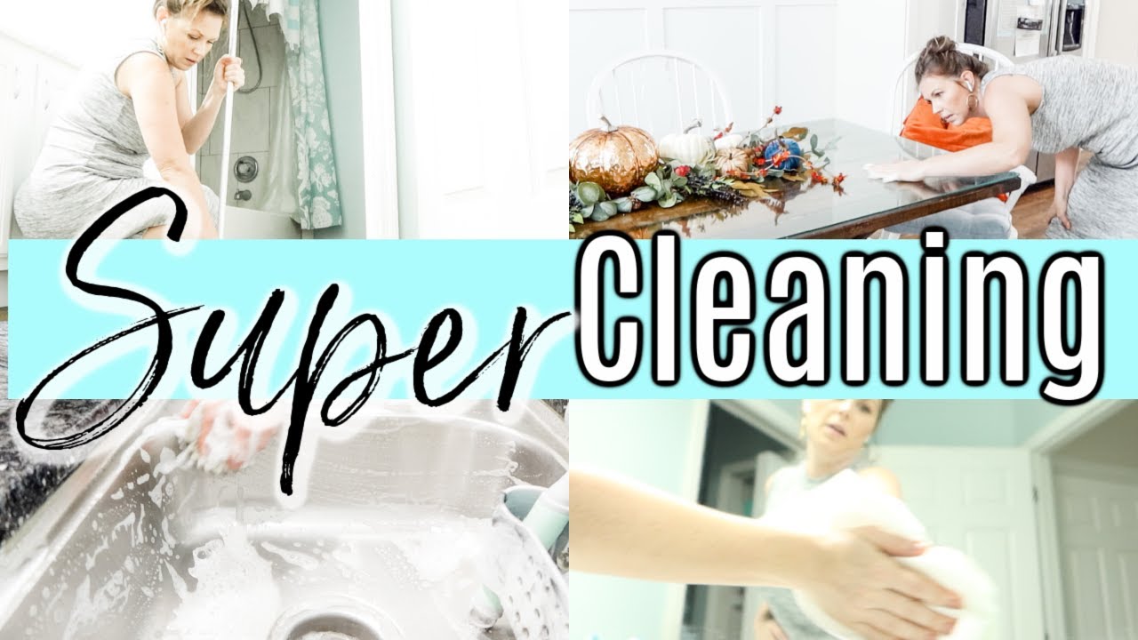 SUPER CLEAN WITH ME 2020 | SAHM SPEED CLEANING MOTIVATION | LYNN WHITE