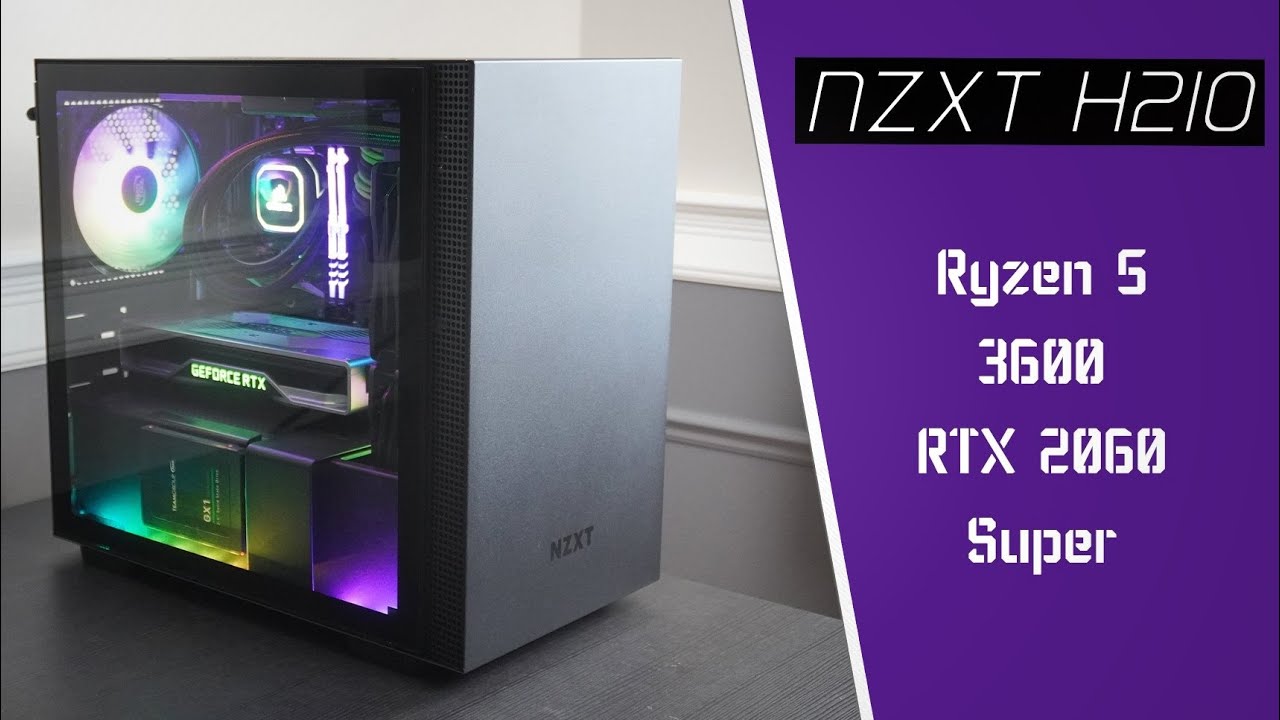 NZXT H210 Mini ITX Gaming PC Build!