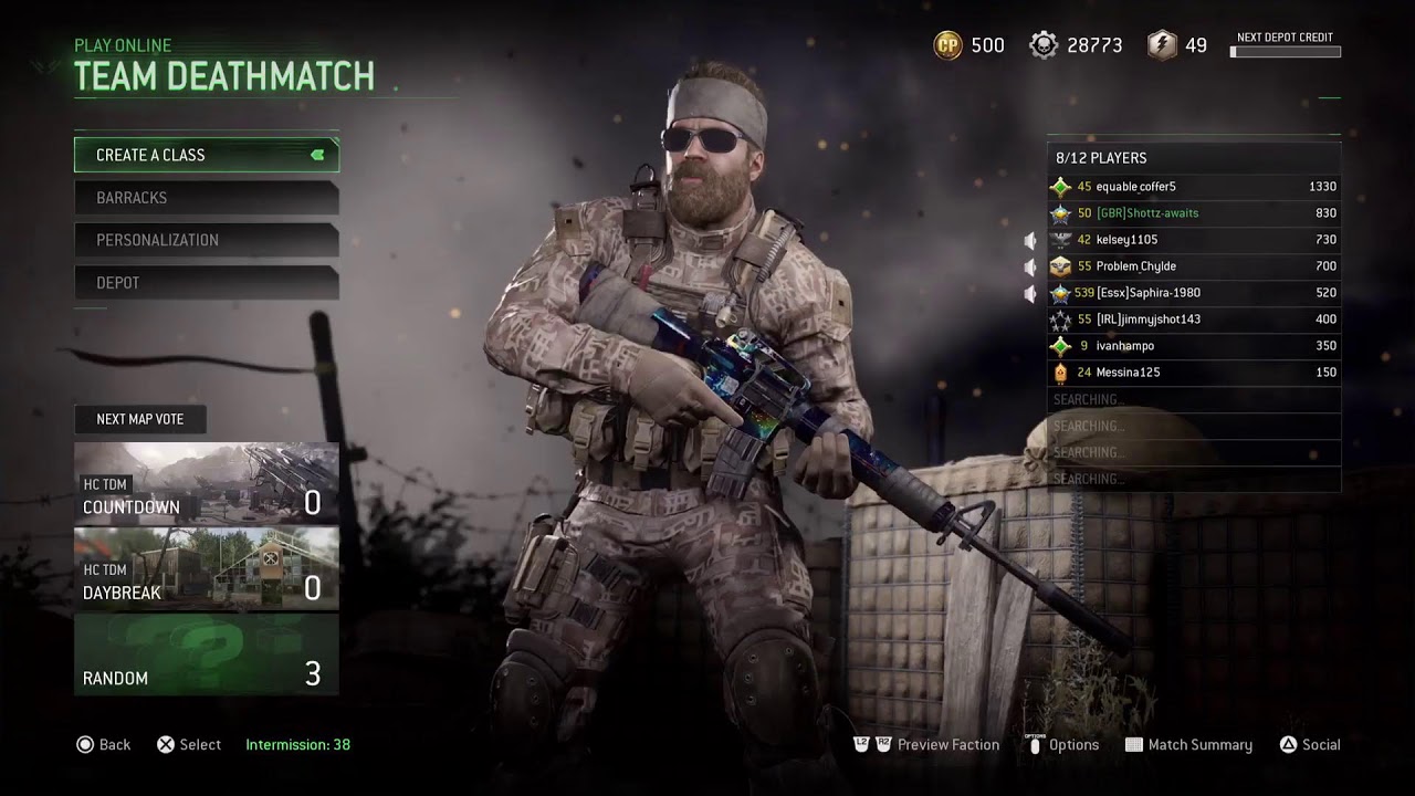 Call Of Duty: Modern Warfare Remastered PS5 Hardcore teamdeathmatch