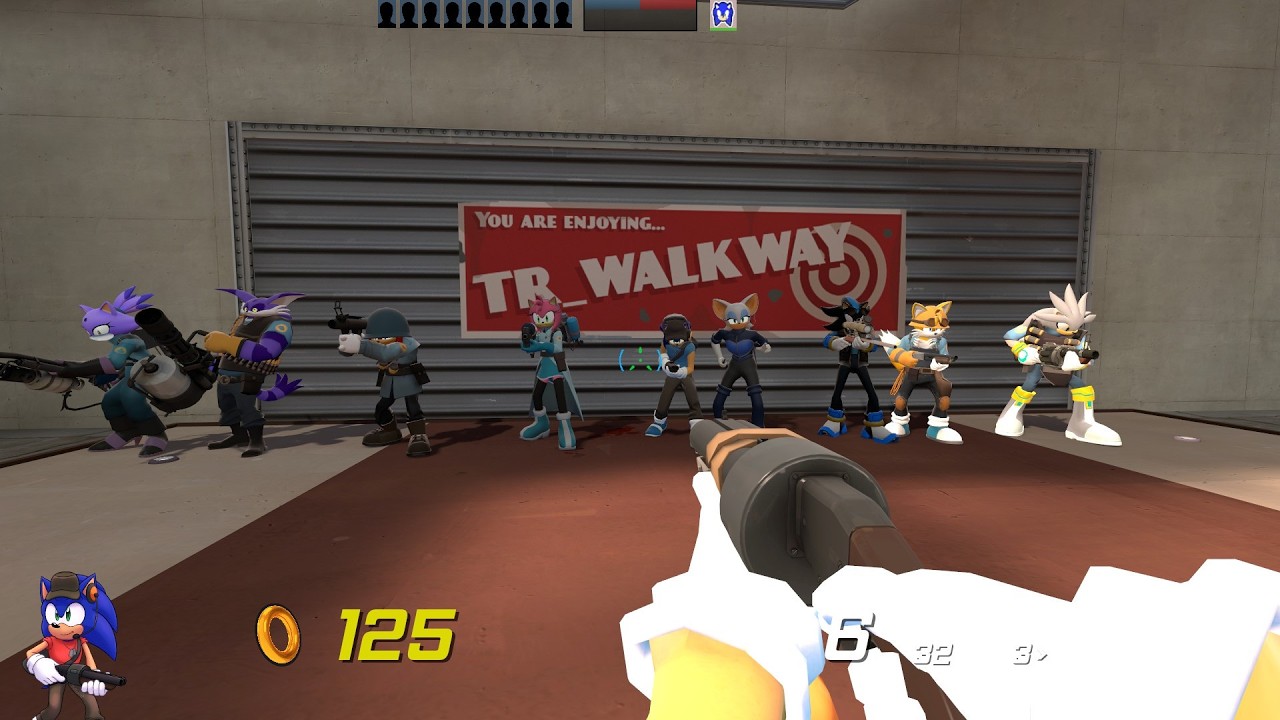 Team Fortress 2 Mod Showcase: Sonic Fortress (for pc only)