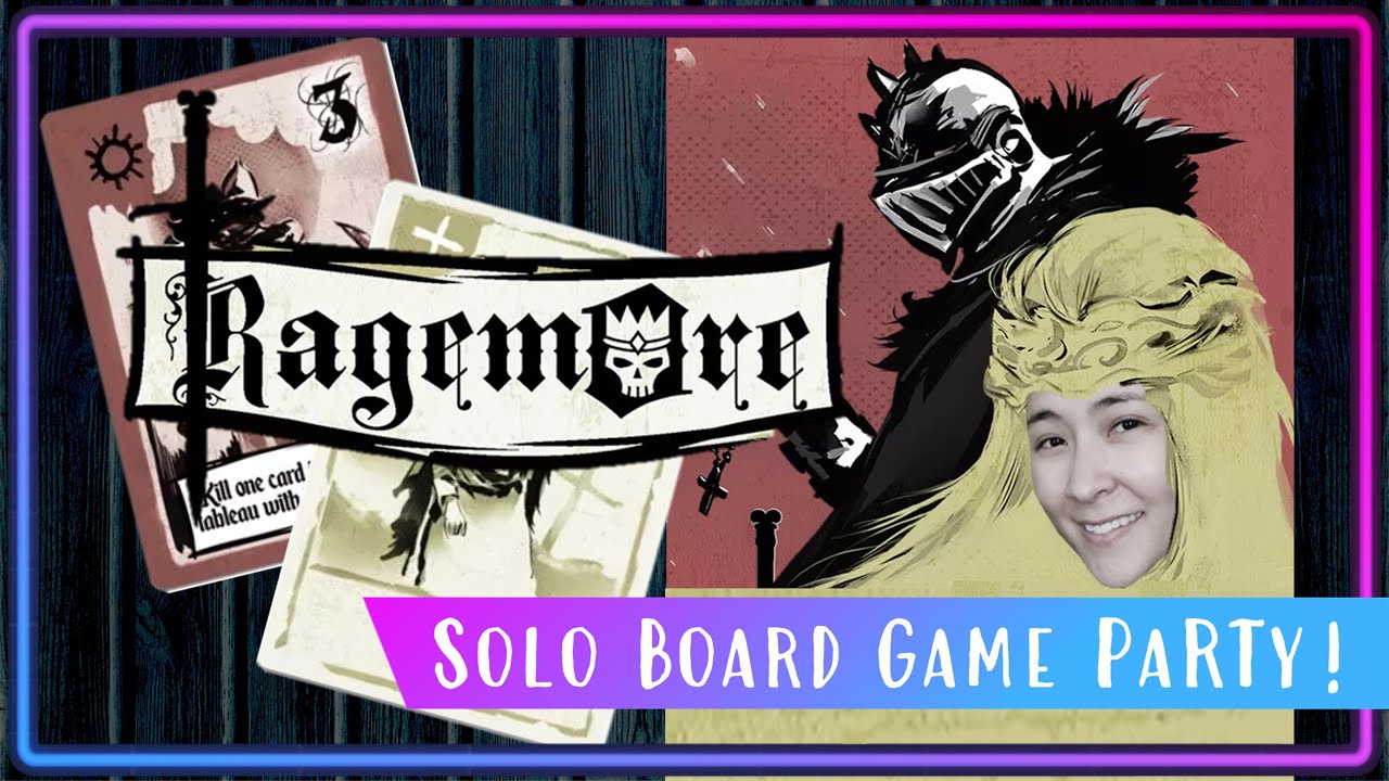 Ragemore | Solo Board Game PaRTy!!! (Playthrough and Review/ Tutorial, yup!) 🗡️