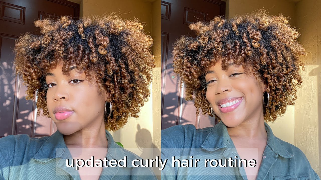 Super Defined NO GEL Curly Hair Routine 2020 [ Fast + Quick Drying ]
