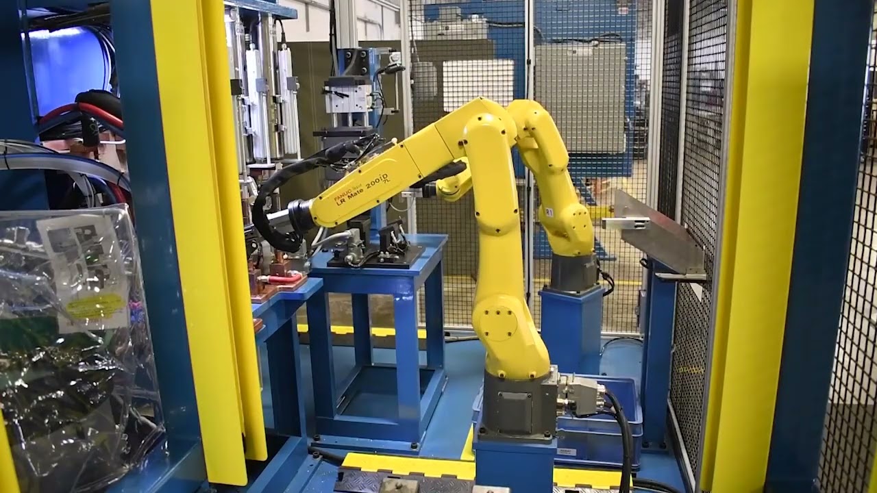 TRC - THE ROUECHE COMPANY - Custom Dual Projection Resistance Nut Welder Cell