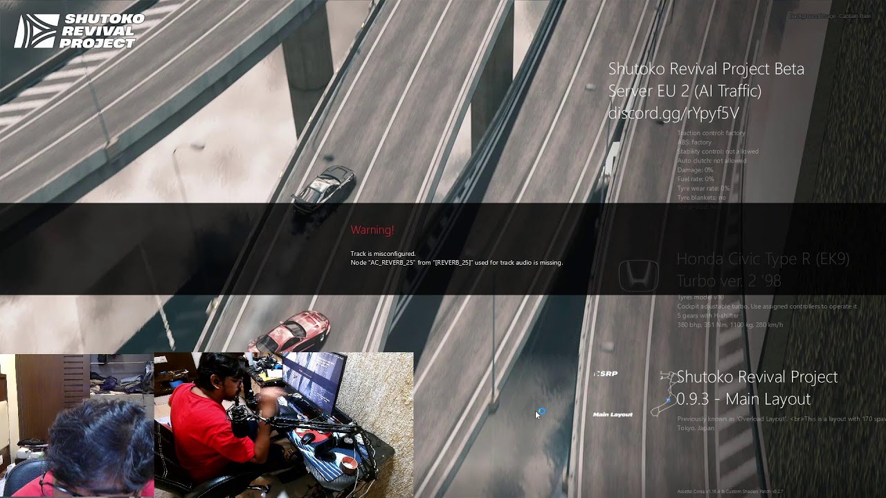 playing some racing games