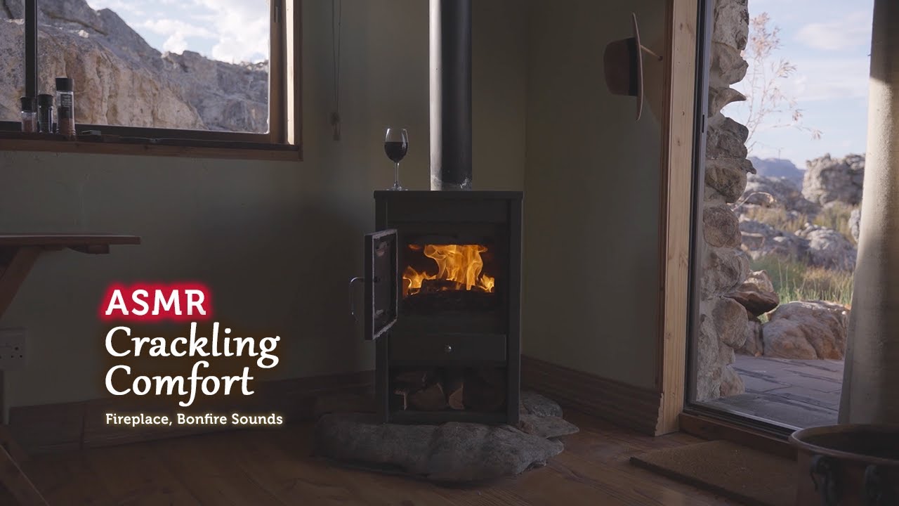 When the world feels too loud, sit by the fire 🔥 Fireplace, Crackling Bonfire Sounds
