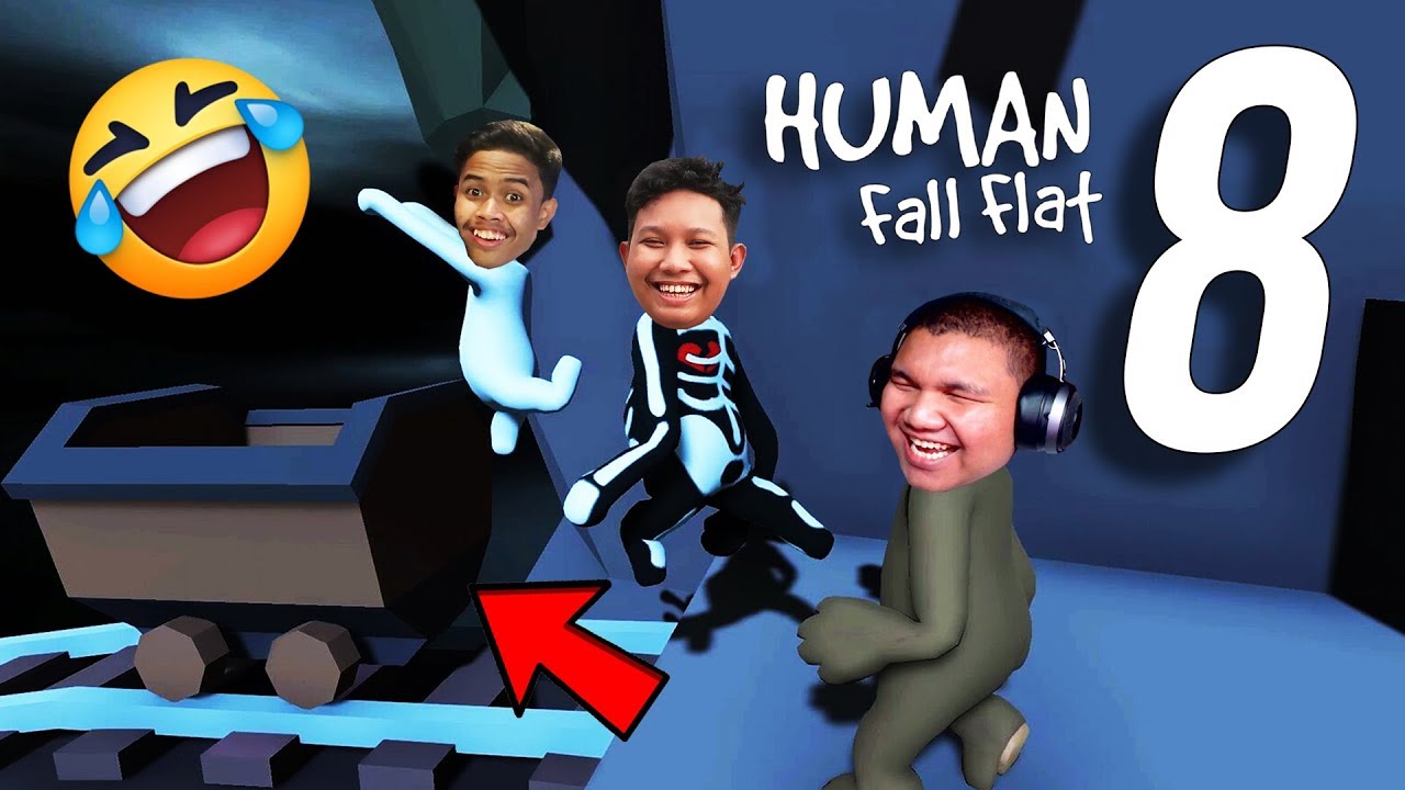 OOHAMI, NABIL & UKILLER Kembali😆 Ceriakan Anda Semua! - Human Fall Flat (Malaysia) ''Part 8''