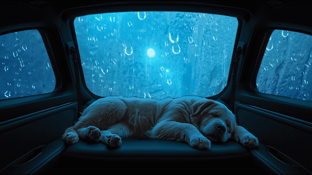 Car Rain Sounds for Sleeping | Deep Sleep & Anxiety Relief Tonight