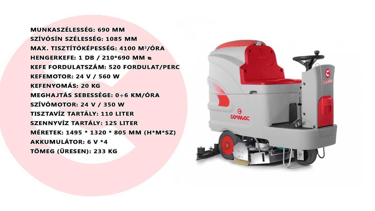 Comac Innova 70S súrológép