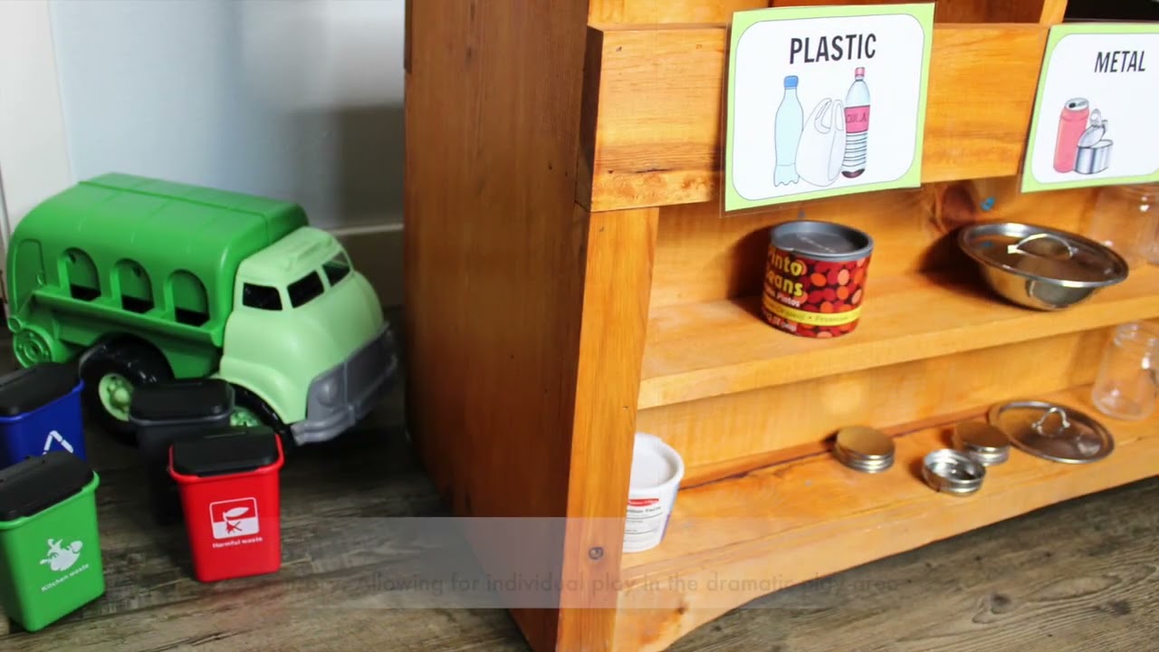 Dramatic play: The recycling center