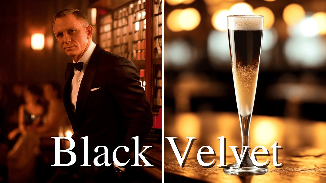 What Happens When You Mix Champagne with Guinness? | The Black Velvet Cocktail