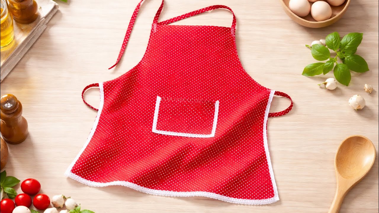 You can sew your own kitchen apron.