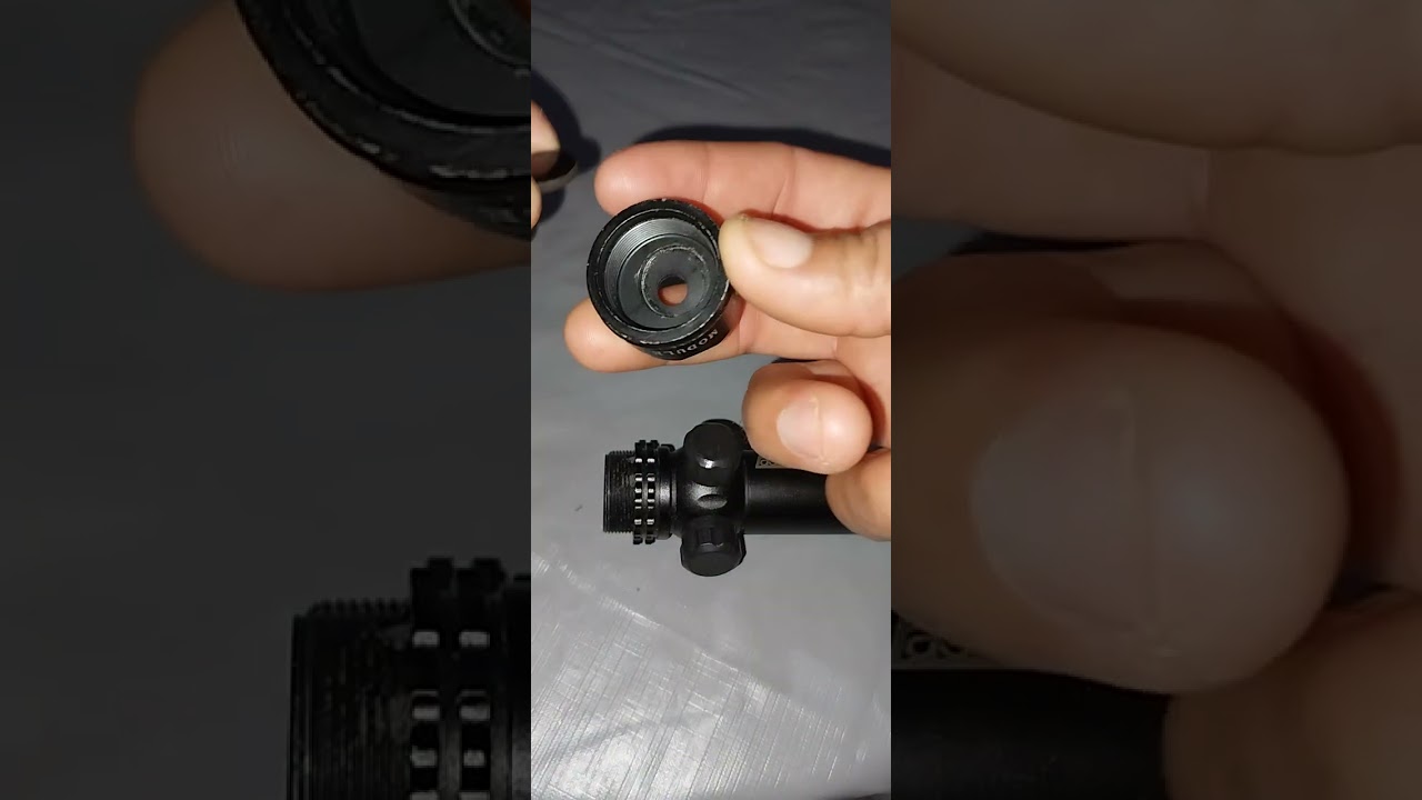 laser modificado para infravermelho com película de carro X lente comprada no Alixpress
