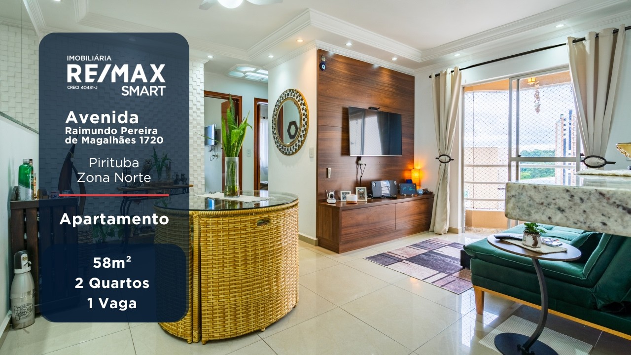 Apartamento 58m² 2 Quartos 1 Vaga - Portal Bandeirantes - Lado CPTM