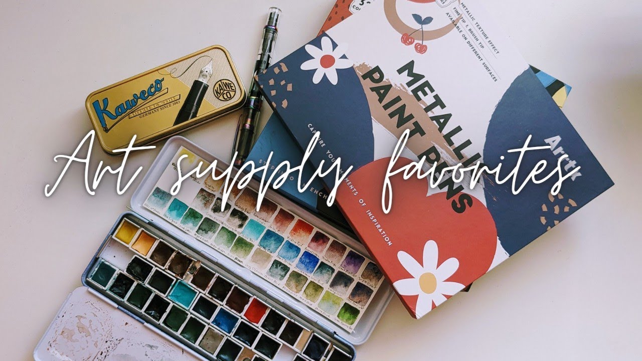 My Favorite New Art Supplies of 2022!