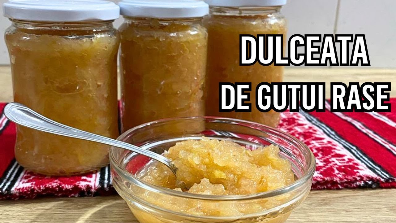 Dulceață de gutui rase - un deliciu perfect pentru micul dejun - bun & delicios
