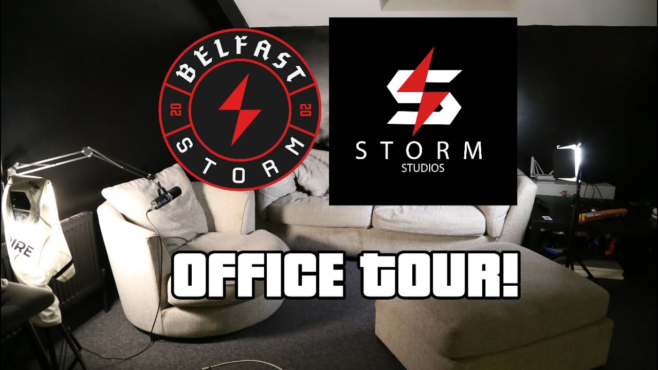 Belfast Storm/Storm Studios Office Space Tour! (New Setup 2025)