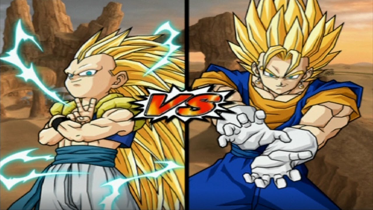 Gotenks SSJ3 VS Vegetto SSJ *Epic ZC & ZC2 - Dragon Ball Z Budokai Tenkaichi 3