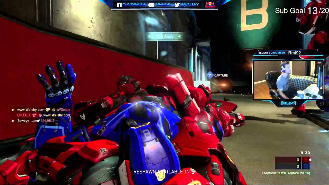 Walshy Halo 5 Fathom CTF against pros