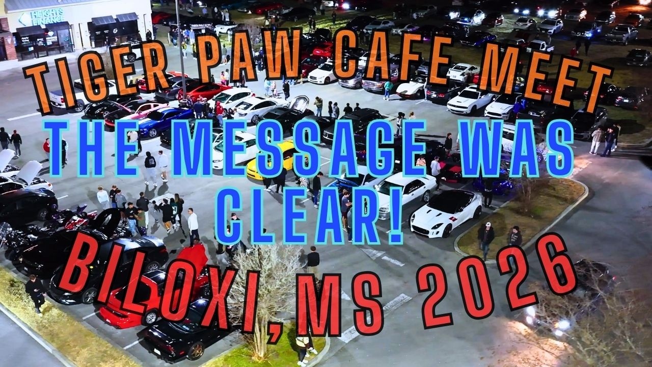 Biloxi Tiger Paw Cafe Car Meet 2026!!