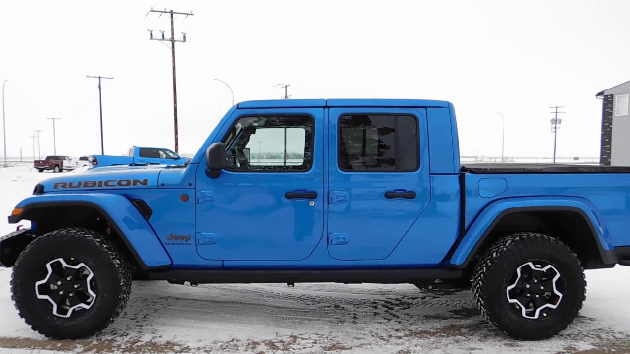 1921   2021 Jeep Gladiator Rubicon   Blue