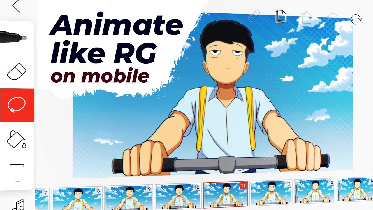 How to animate like rg bucket list on mobile