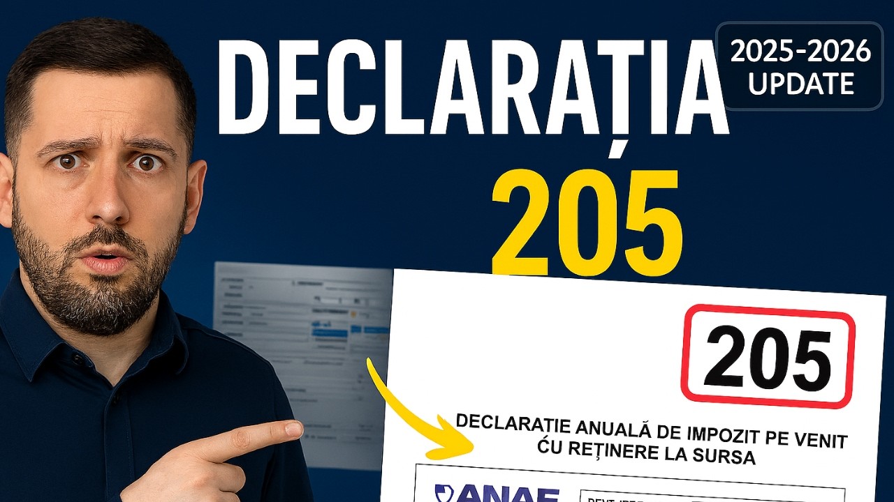 DECLARAȚIA 205 EXPLICATĂ PAS CU PAS! Greșeli care trebuie evitate!