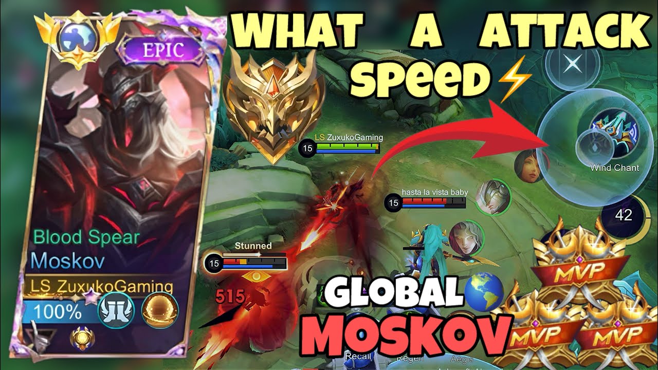 Aggressive Moskov Is UNSTOPPABLE in 2026 ⚡ | Mythic Glory Rank Push Gameplay | ZUXUKOGAMING | 