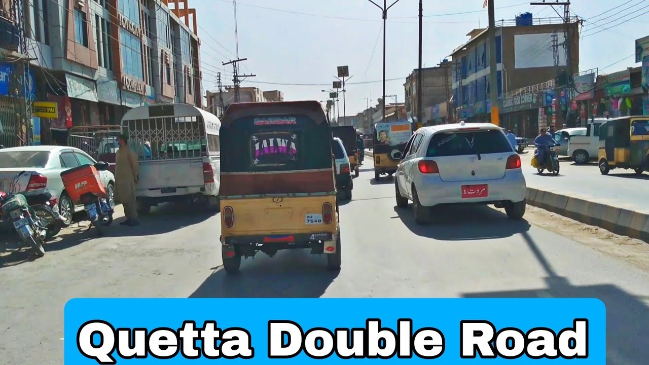 Quetta Double Road | QUETTA City | QUETTA Balochistan video / Saryab road double road / IB Travel