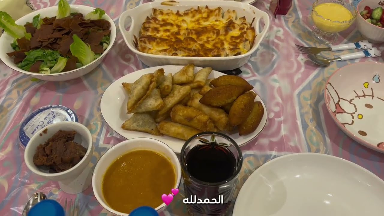 روتيني يوم الجمعه في رمضان🌙🌟يومي في البيت 💕