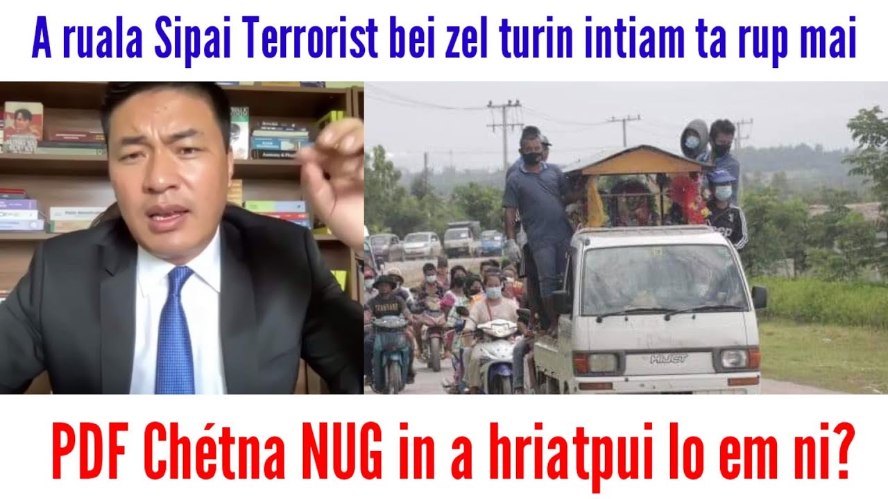Nizan Myanmar thil thleng langsar: Dalan an thi zel/PDF te intiamna Sipai tan buaina
