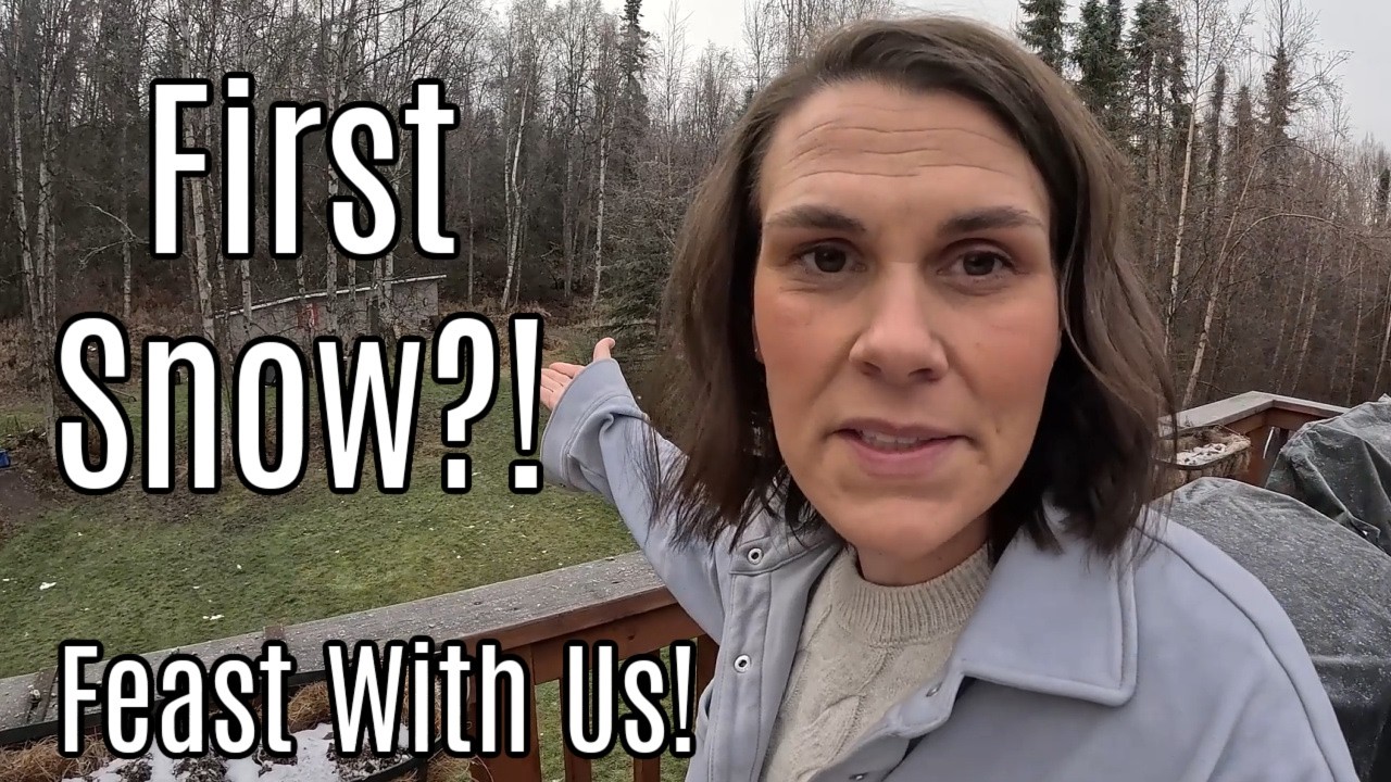 Waiting for Alaska SNOW!? + Cook & Hang Out W/ Us