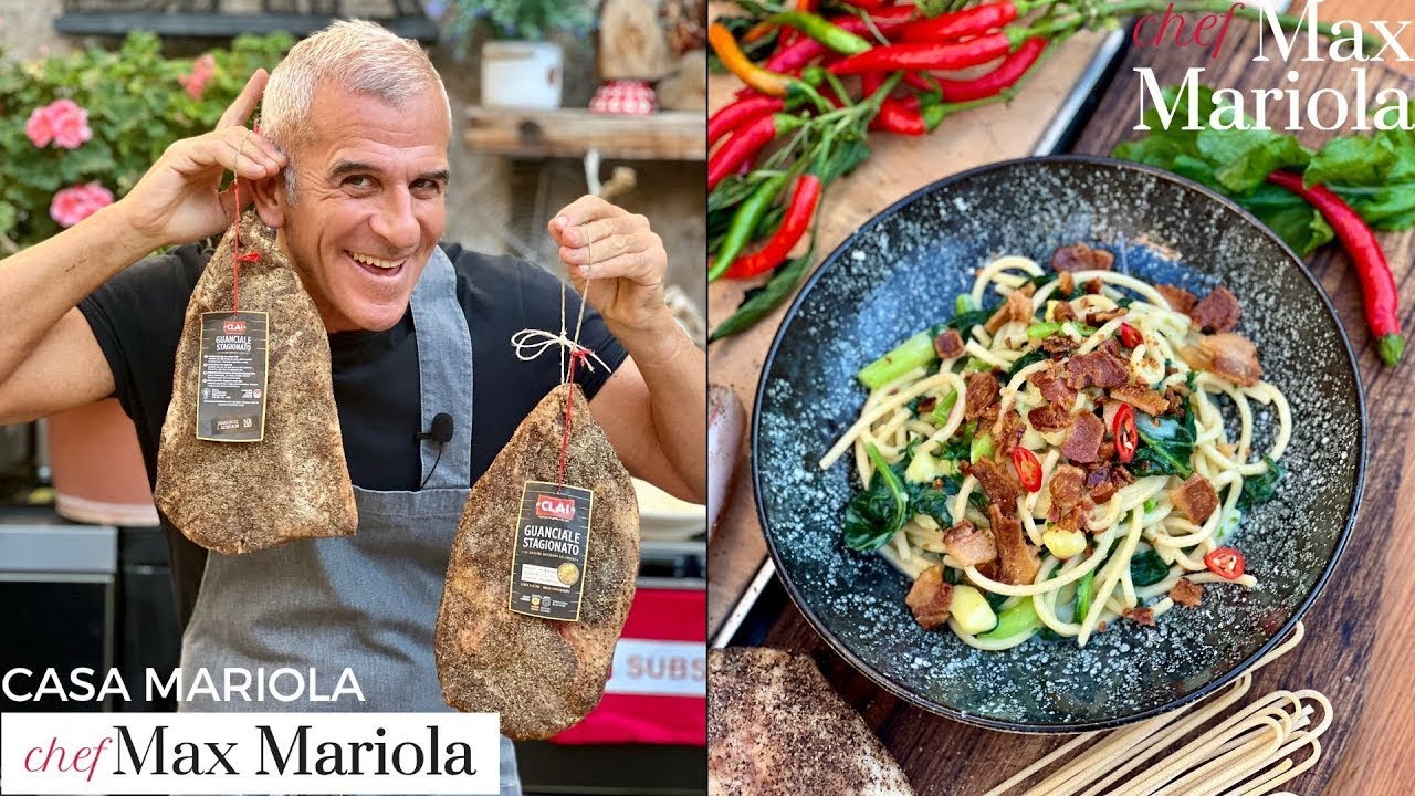 PASTA BROCCOLI, GUANCIALE e PECORINO (ma Taaaanto Pecorino!!! 😜) Ricetta Chef Max Mariola
