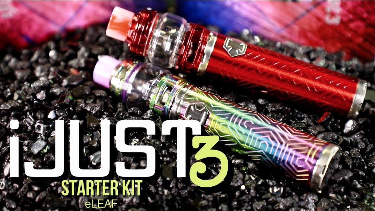 iJUST3 Starter Kit by eLEAF ~All In One Vape Kit Review~