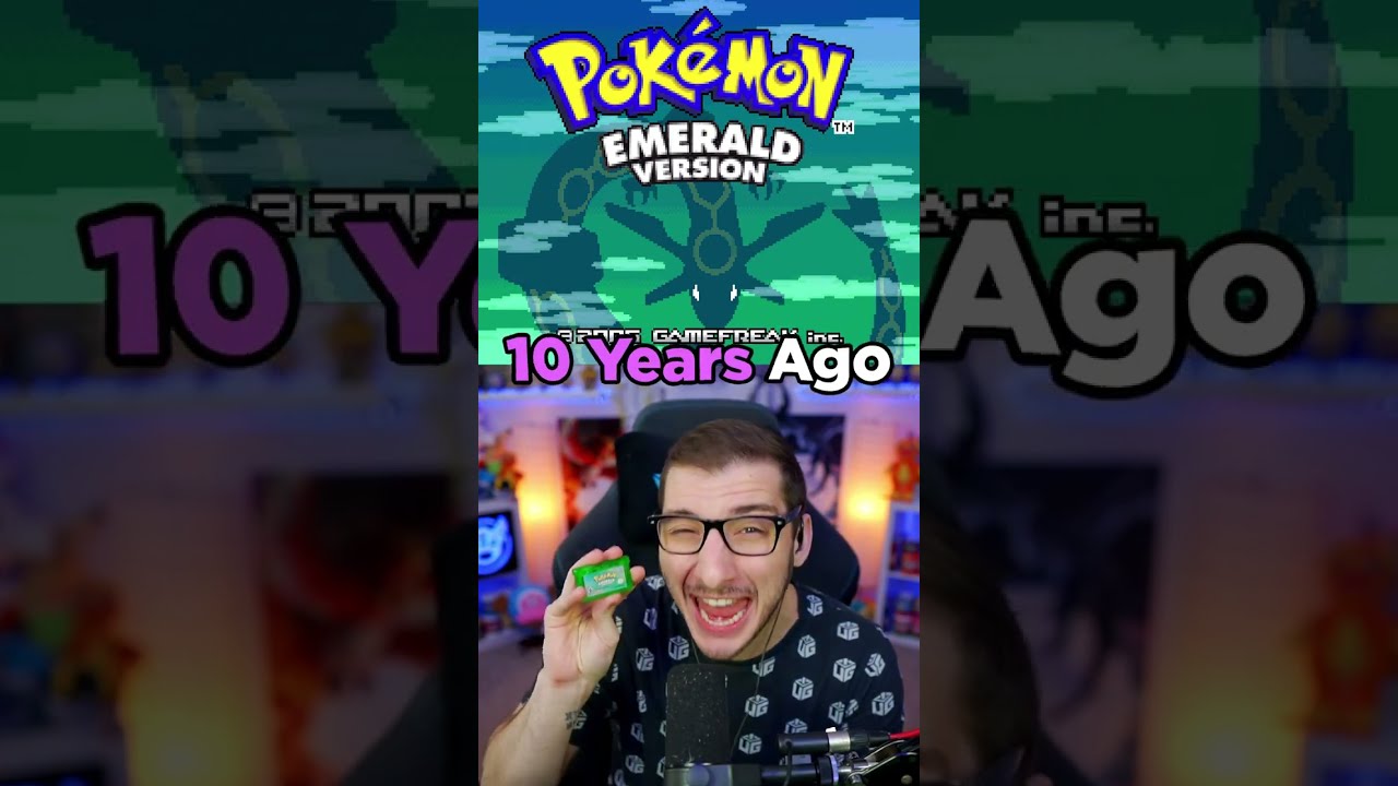 My 10 Year Old Save File In Pokemon Emerald